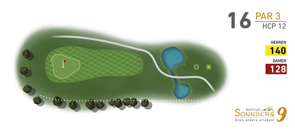 Golfclub Sonnberg9 Bahn 16