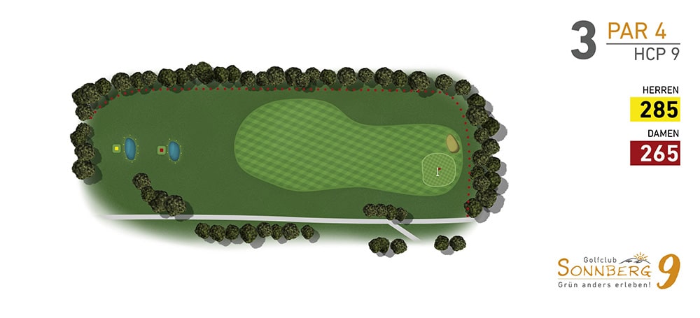 Golfclub Sonnberg9 Bahn 3